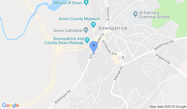 Aiki Dojo Downpatrick location Map