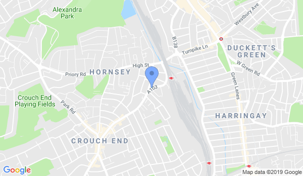Aikido Dojo London location Map