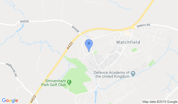 Aikido Kenkyukai UK location Map