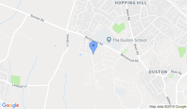 Aikido Northampton location Map