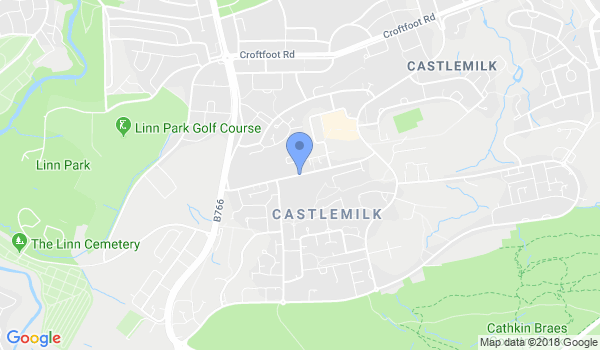 Aikido UK - Castlemilk location Map