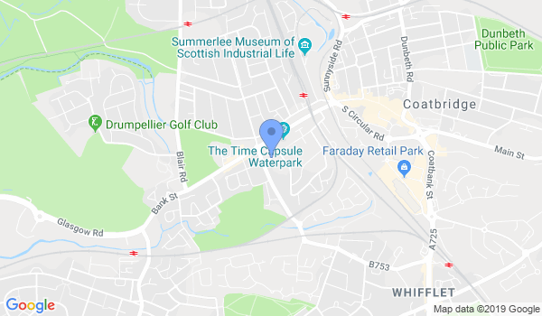 Aikido UK - Coatbridge location Map
