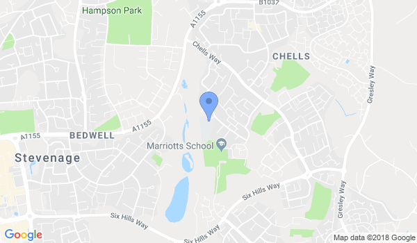 Aikido in Hertfordshire location Map