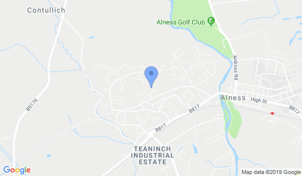 Alness Kempo School location Map