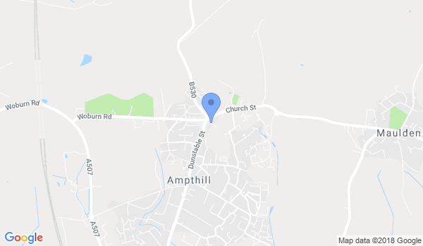 Ampthill Shotokan Karate Club location Map