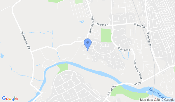 Ashington Kaizen Karate Club location Map