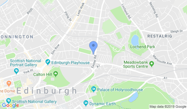 Edinburgh Aikikai (Azami-Kai Aikido) location Map