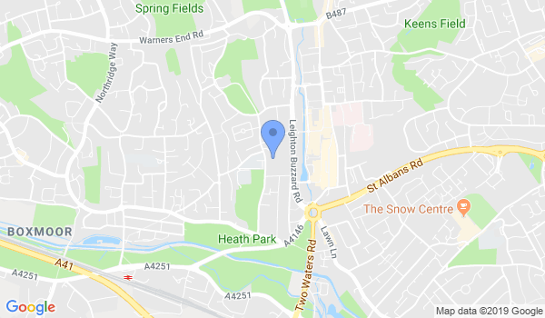 BTKD Hemel Hempstead location Map