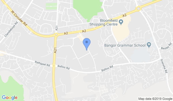 Bangor Ju Jitsu Club location Map