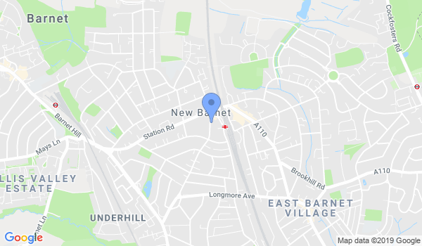 Barnet Judo Club location Map