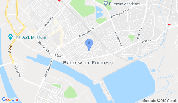 Barrow Jiu-Jitsu Club location Map