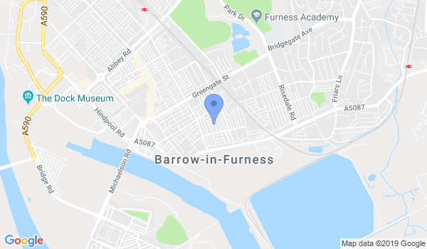 Barrow Ju-Jitsu Club location Map