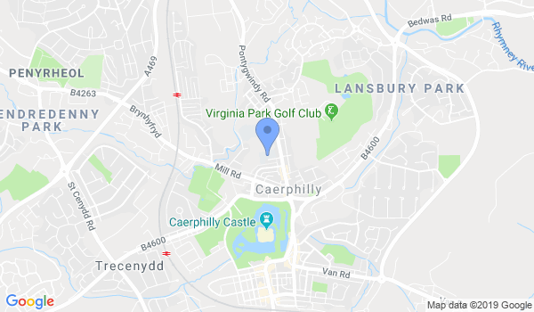 Bedwas Aikido Club location Map