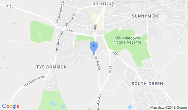 Billericay Jujitsu location Map