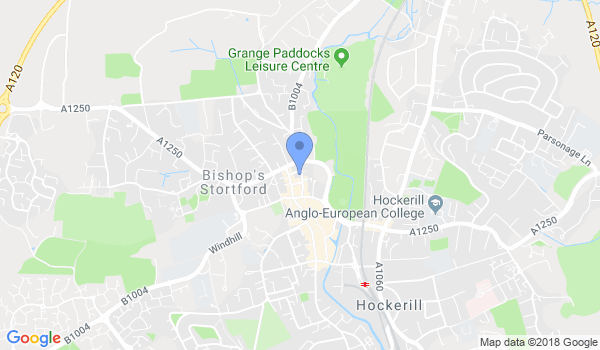 Bishop's Stortford Kyokushin Karate location Map