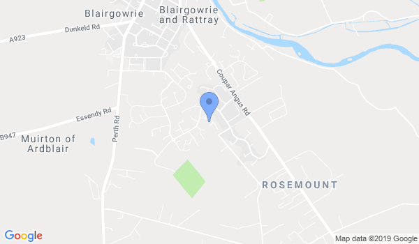 Blairgowrie & Coupar Angus Shotokan Karate Club location Map