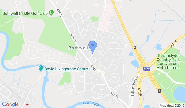 Bothwell Martial Arts location Map