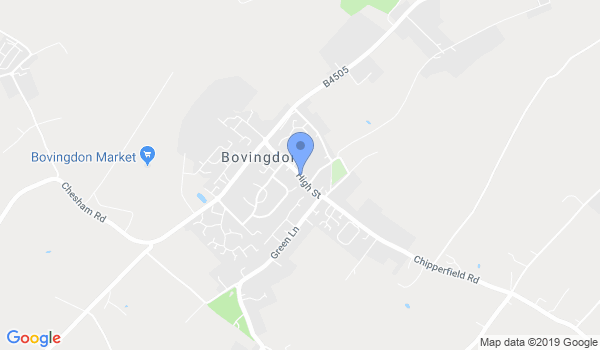Bovingdon Karate Club location Map