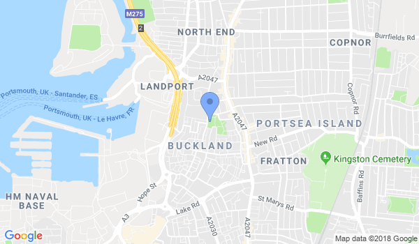 Bravo Karate location Map