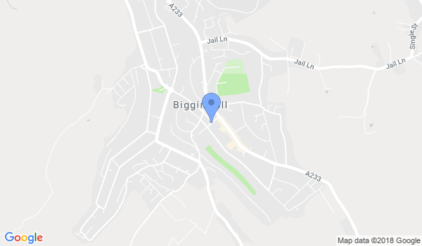 Bromley Jujitsu and Self Defence location Map
