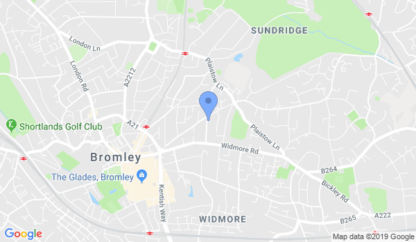 Bromley Martial Arts Academy location Map