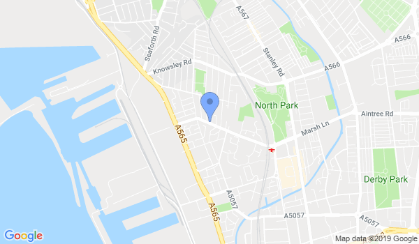 Bujinkan Liverpool location Map