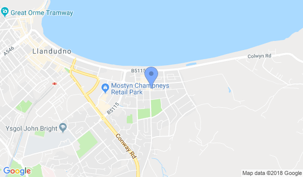 Sion Thomas Martial Arts location Map
