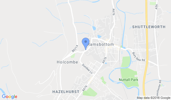 Bury BJJ location Map
