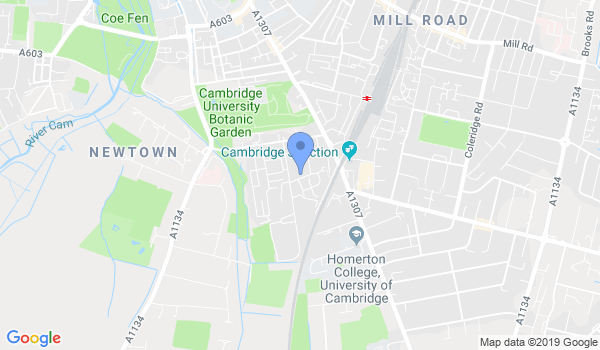 The Bushindo Karate Club location Map
