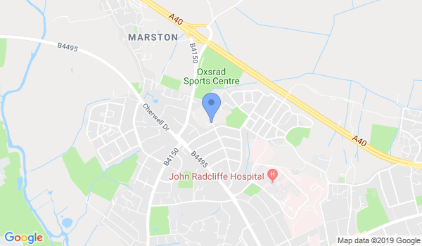 Bytomic Taekwondo Oxford location Map