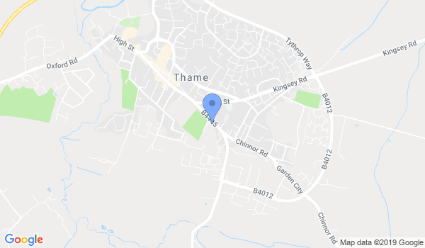 Bytomic Taekwondo Thame location Map