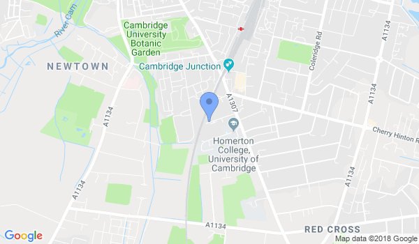Cambridge Aikido location Map