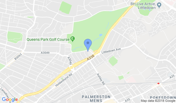 Capoeira Ajitu UK Southampton - Bournemouth - Portsmouth location Map