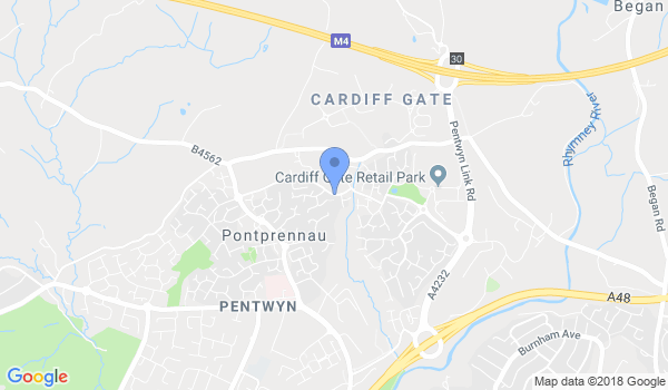 Cardiff Wado Ryu location Map