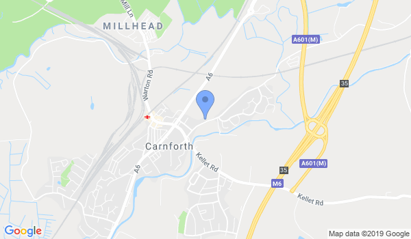 Carnforth Karate Club location Map