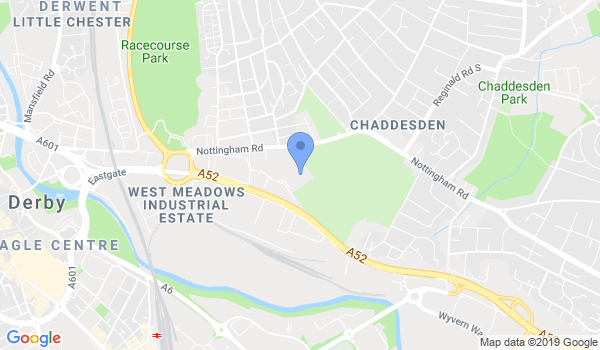 Chaddesden Ki Aikido Club location Map