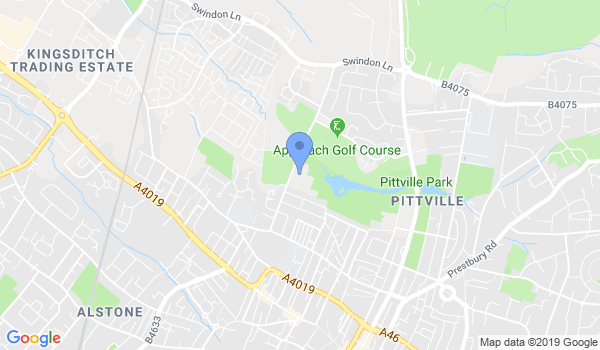 Cheltenham & Bloomsbury Aikido Club location Map