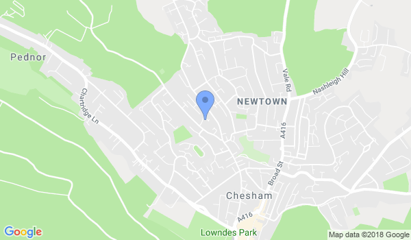 Chesham Taekwondo location Map