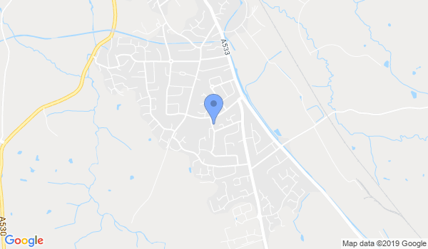 Chiryoku Ryu - Middlewich Dojo location Map