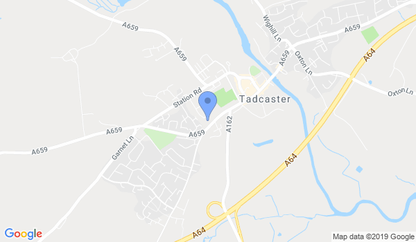 Chuldow Martial Arts Tadcaster location Map