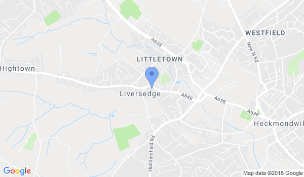 Cleckheaton Karate Club location Map
