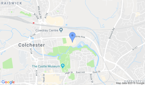 Colchester Traditional Karate location Map