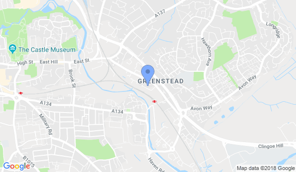 Colchester Wado Ryu Karate Club location Map