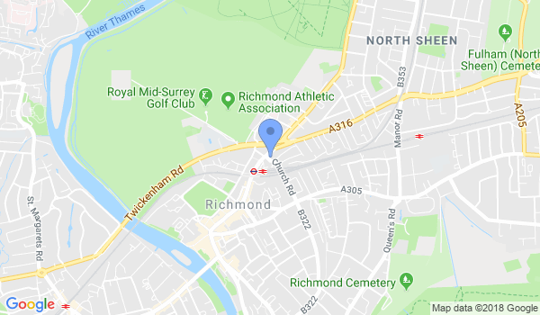 Combat Company Richmond location Map