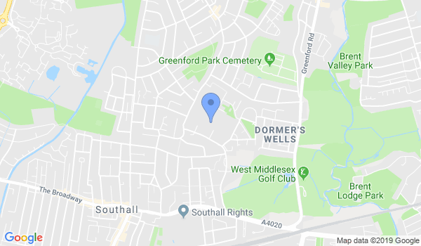 Combat Karate GB location Map