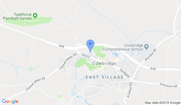 Cowbridge Karate Jutsu Kai location Map