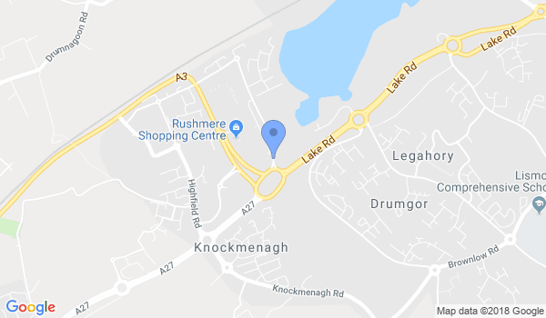 Craigavon Jujitsu Club (wjjf) location Map