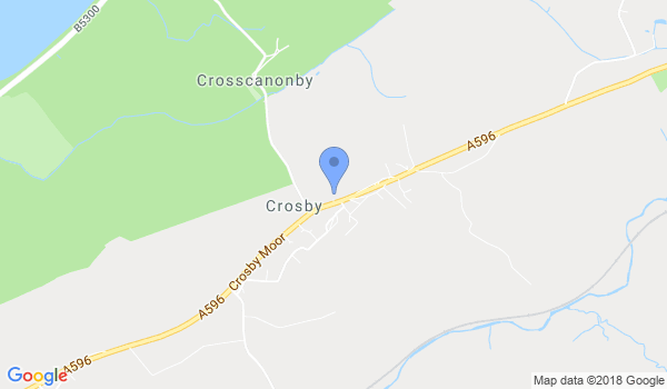 Cumbria Freestyle Karate Association location Map