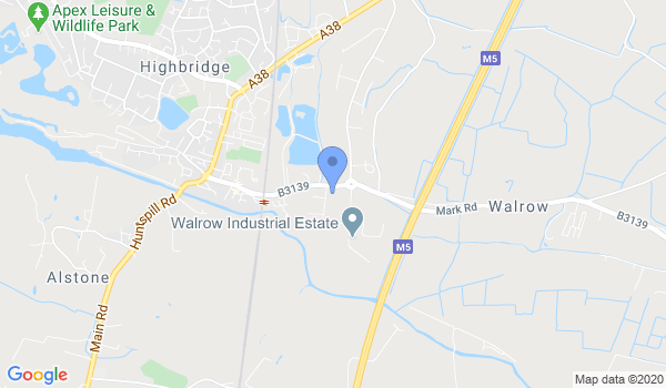 DV8 BJJ - Highbridge and Burnham location Map