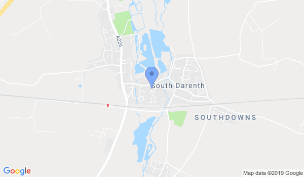 Dartford Bushin Kenpo Martial arts Centre location Map